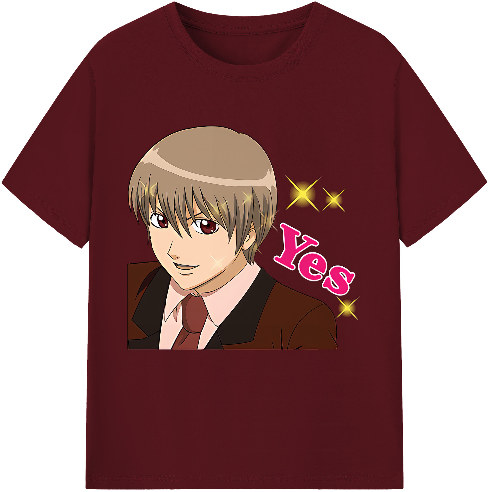 （画像用） ぎんたま 坂田銀時（さかたぎんとき） 神楽 志村新八（しむら しんぱち） GINTAMA Sakata Gintoki Kagura Shimura Shinpachi 綿100％半袖Tシャツ（フロントプリント）